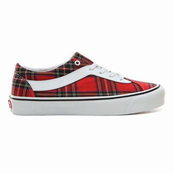 Vans Plaid Bold NI - Miesten Tennarit - Punainen/Valkoinen